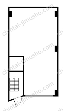 東立石4丁目ビル1階の間取図