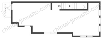 大山BOXの間取図