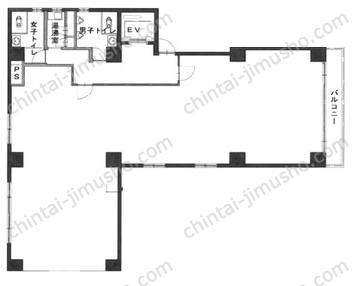 児谷ビルの間取図