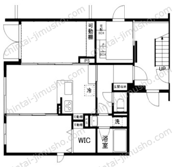 SUN Residence（サン レジデンス）1階の間取図