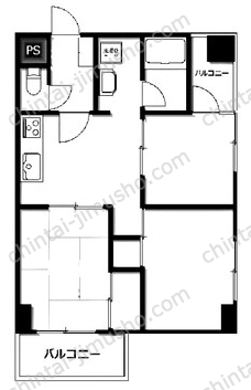 EIGHT BLDG. -KoyasuⅢ-5階の間取図