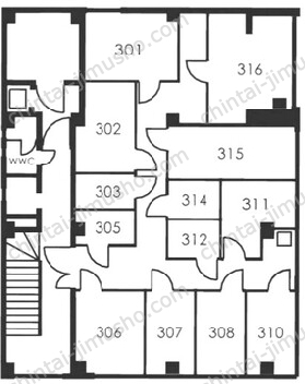 ALビル／ハローオフィス御徒町の間取図