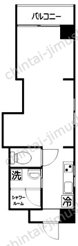 新一の橋ハイツの間取図