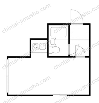 フェリス成田3階の間取図