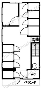 FUKUMOTOビルの間取図