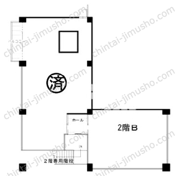 アントレパルク2階の間取図