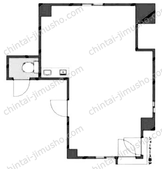 東方環球ビルの間取図