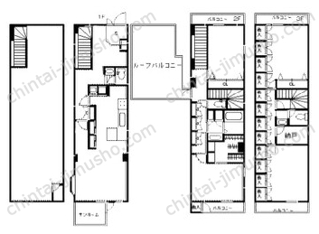 ときわ台1丁目戸建一棟の間取図