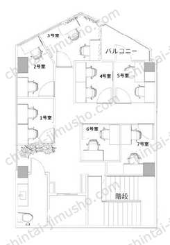 ES-Ⅲ／DaoSpace西葛西3階の間取図