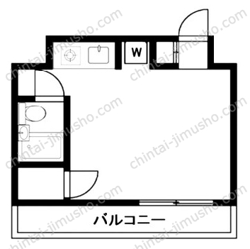 青林堂ハウスの間取図