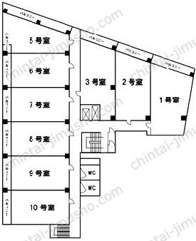 新陽ビルの間取図