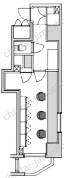 コンシェリア新橋 MASTER’S VILLA2階の間取図