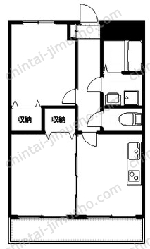 Beit Shalom／ベイトシャロームの間取図