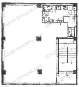 秋光ビル3階の間取図