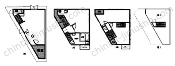 世田谷区奥沢2丁目店舗・事務所1階の間取図