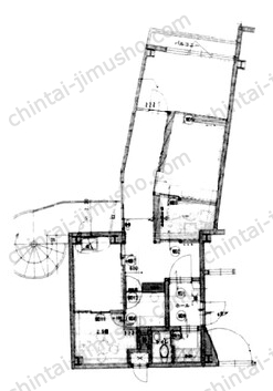 ナチュラル荻窪マンション2階の間取図