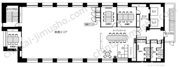 エンスイテ御成門の間取図
