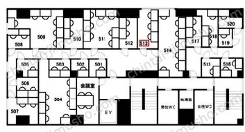日工薬会館ビルの間取図