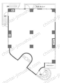 桜丘AOビル（サクラガオカアオビル）2階の間取図