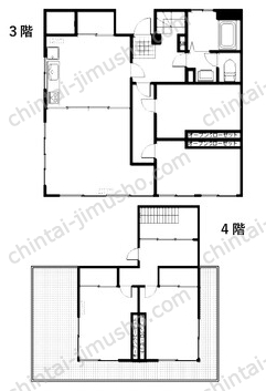 石神井ビル3階の間取図