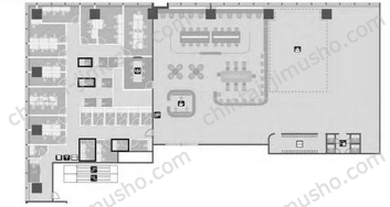 渋谷サクラステージ SHIBUYAサイド／ビジネスエアポート渋谷サクラステージの間取図