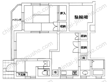 Anatolia北千住の間取図
