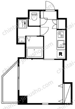 月村マンションNo.23の間取図