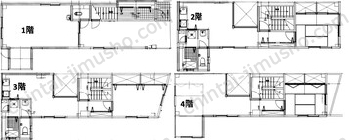 Axi浅草橋ビル一棟の間取図