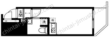 墨田DIAS3階の間取図