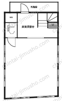 小山4丁目店舗の間取図