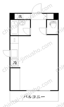 ブルーローズガーデン4階の間取図