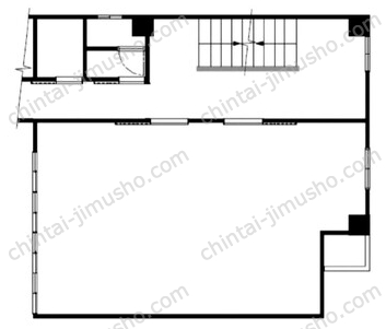 東京問屋連盟ビル6階の間取図