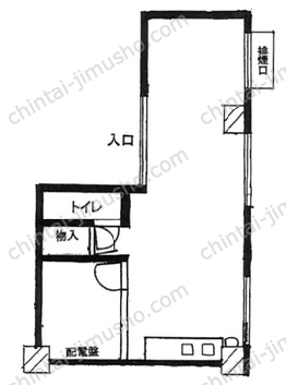 プレミール洗足B1階の間取図