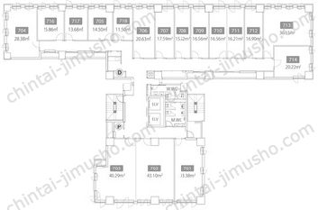 THE HUB 銀座 OCTの間取図