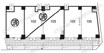 アクエス武蔵藤沢Ⅱの間取図