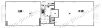 Legabene柏の葉Ⅱ（レーガベーネカシワノハツー）1階の間取図