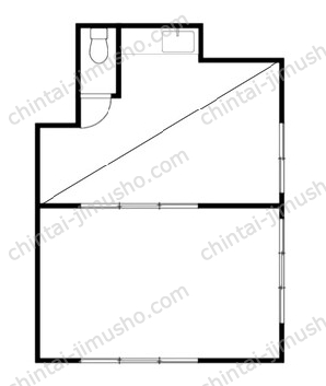 グリーンハウスの間取図