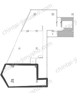 恵比寿アバックビル3階の間取図