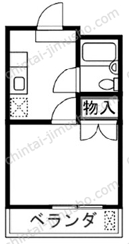 ジョイフル211階の間取図