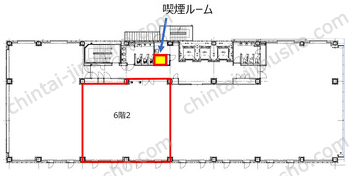 大宮下町1丁目ビル6階の間取図