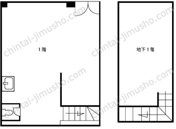 東横ビル一括の間取図