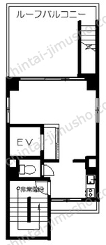 湯建大森北ビルⅡ4階の間取図