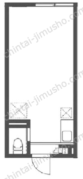 EQB菊名1階の間取図