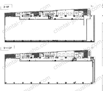（仮称）G8開発計画12階の間取図