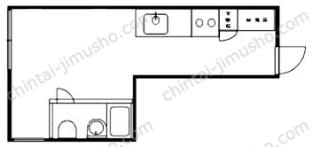 東麻布ビル4階の間取図