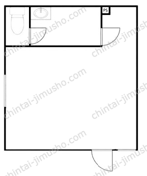 アイル関町1階の間取図
