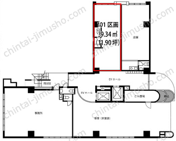 アルス市ヶ谷の間取図