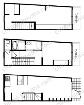 西中延二丁目戸建一棟の間取図