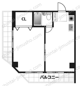 高畑ビルの間取図