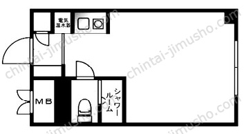 グローリア初穂梅ヶ丘2階の間取図